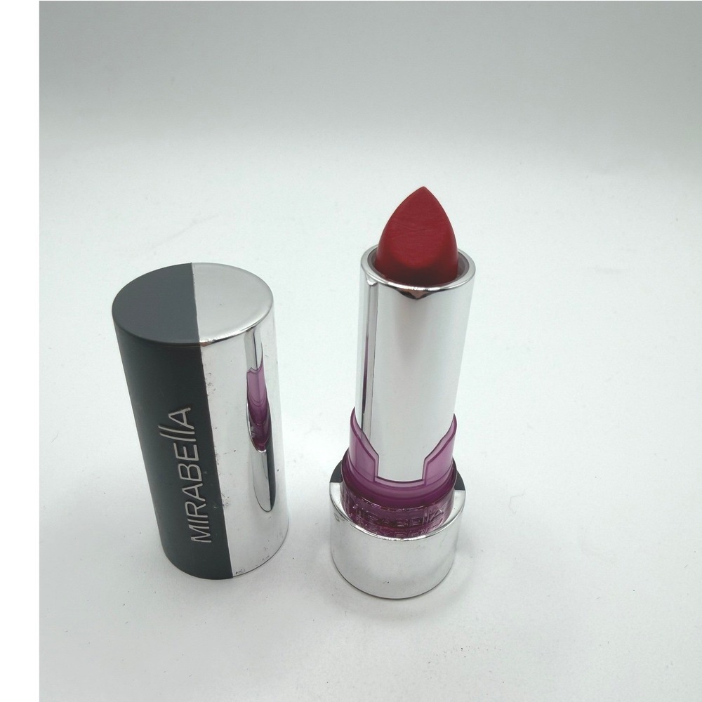 Mirabella Modern Matte Lipstick Crimson Red 2.2g Made in USA